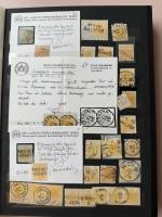 Stamp of Austria » Collections and Lots  1850, Spezialsammlung 1Kr, 2Kr und 3Kr Erstausgabe