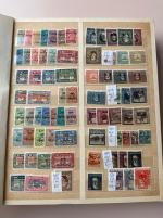 Stamp of Austria » Collections and Lots  1918-2020, Grosse Doubletten-Sammlung in dickem Händler-Einsteckalbum