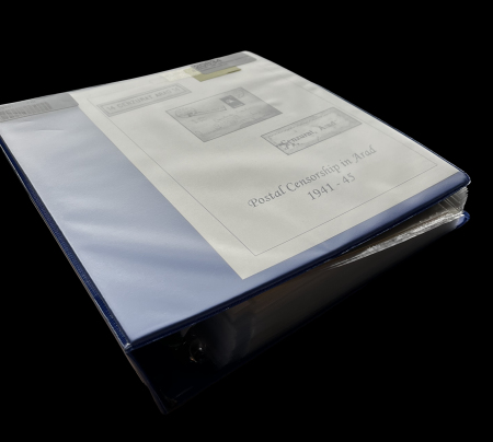 Stamp of Romania » Collections, Lots etc. ARAD: 1941-45 Censored Mail, a well researched collection