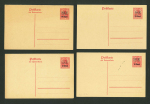 Stamp of Romania » German Occupation of Romania Postal Stationery: Accumulation of 11 unused cards