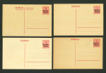 Stamp of Romania » German Occupation of Romania Postal Stationery: Accumulation of 11 unused cards
