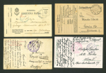 Stamp of Romania » Collections, Lots etc. Feldpost: WWI accumulation of 11 stampless cards