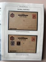 Stamp of Romania » Collections, Lots etc. Transylvania - Issues for Cluj and Oradea: Album with collection of postal history and stationery