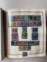 Stamp of Germany » Germany Collections and Large Lots 1949-1967, in an album complete collection duplicated