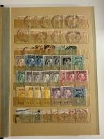 Stamp of Austria » Collections and Lots  1853-1920, BOB Los in 4 mittelgrossen Einsteckalben