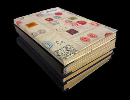 Stamp of Austria » Collections and Lots  1853-1920, BOB Los in 4 mittelgrossen Einsteckalben