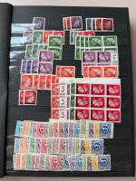 Stamp of Austria » Collections and Lots  1945-60, Doubletten in braunem A4 Einsteckalbum