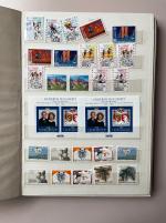 Stamp of Liechtenstein Liechtenstein 1912-90, Collection in 2 stockbooks, one with used only, noted Mi 78/81 w. cert Reinhardt