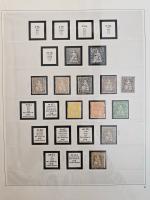Stamp of Switzerland / Schweiz » Sammlungen 1862-1937, Sammlung postfrisch und ungebraucht mit Falz in SAFE Dual Album