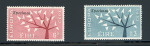 Stamp of Ireland » 1950-Date Commemoratives 1962 Europa mint nh set of two, both overprinted Specimen