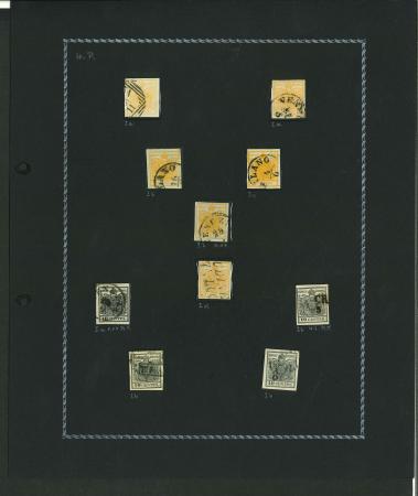 Stamp of Austria » Lombardy Venetia 1850-64, Lombardei & Venetien Sammlung