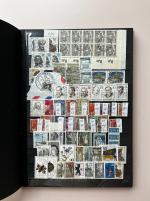 Stamp of Germany » Germany Collections and Large Lots 1948-88 BERLIN, Duplication in A4 stockbook, mostly used, much medium better sets & values