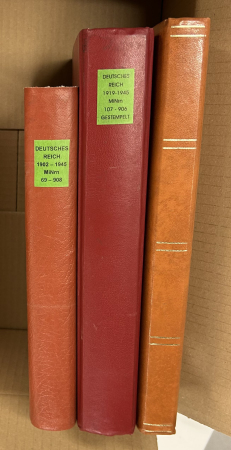 Stamp of Germany » Germany Collections and Large Lots 1900-45 Larger duplications German Empire (Reich), mostly mint n.h.** or mint hinged *
