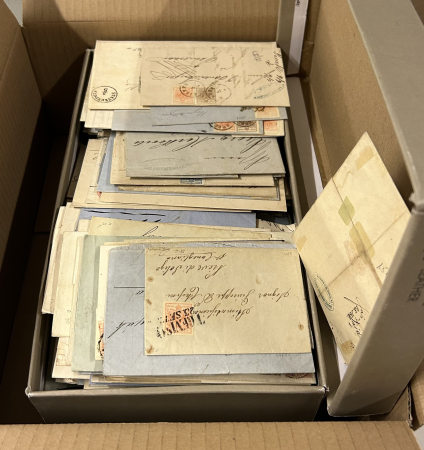 Stamp of Austria » Collections and Lots  1850-1864, +-, Los von ca. 550 Briefen