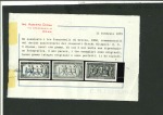 Stamp of Greece » 1906 Olympics » Stamps Olympic Games 1906 cpl. set of 14 stamps with 2 certificates