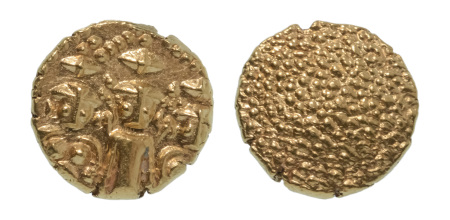 Stamp of Coins » Hindu coins of medieval India Madras Presidency, 1740-1807, AV pagoda, 3.47 g.