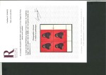 Stamp of China » People's Republic of China 1981, Red Monkey Michel n° 1594 in corner marginal block of four