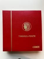 Stamp of France » Collections 1849-1999, dans trois reliures Cérès collection **/*/oblitérés