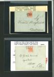 Stamp of Italian States » Lombardy Venetia 1850-1868, group of 12 covers mostly franked with stamps from the first issue