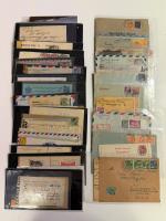 Stamp of Large Lots and Collections World Postal History with WW2 censors
