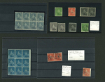 Stamp of Mauritius » 1858-62 Britannia Issues (SG 26-35) 1858-62 Britannia group incl. proofs, mint and used