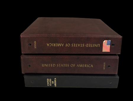 Stamp of United States » Collections United States Officials and Revenues accumulation in large album