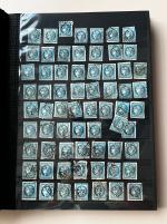 Stamp of France » Collections 1861-1900, dans 2 classeurs, collection/accumulation