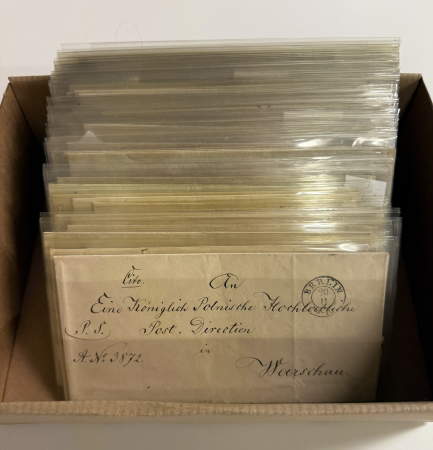 Stamp of Poland » Collections Poland 1810-60s accumualtion of pre-stamp postal history