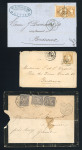 Stamp of France » Lettres Classiques Collections 1862-1877, lot de 11 lettres classiques avec oblitérations