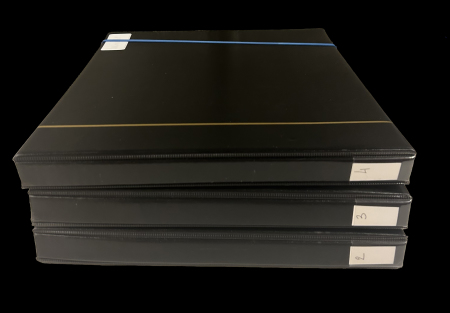 Stamp of France » Collections 1998-2016, dans trois gros classeurs pour feuilles,