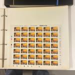 Stamp of France » Collections 1998-2016, dans trois gros classeurs pour feuilles,