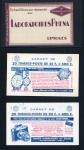 Stamp of France » Carnets 1924-1976, joli lot de 10 carnets différents dont Laboratoires