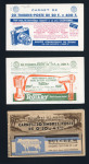Stamp of France » Carnets 1924-1976, joli lot de 10 carnets différents dont Laboratoires