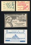 Stamp of France » Carnets 1924-1976, joli lot de 10 carnets différents dont Laboratoires