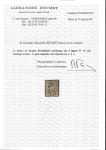 Stamp of France » Préoblitérés 1893, préoblitéré Sage Y&T n°13, 3c gris avec surcharge