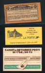 Stamp of France » Carnets 1921-1991, lot de 5 carnets de France et du Sénégal,