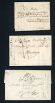 Stamp of France » Lettres Classiques Collections 1829-1851, lot de Cérès non-dentelé composé d'une lettre