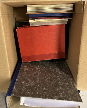 Stamp of Large Lots and Collections All World : 1855-2000, in a box thousands of mint **/*