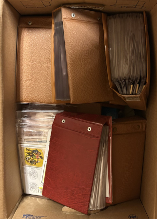 Stamp of France » Collections 1950-2007, dans un gros carton accummulation d'enveloppes