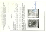Stamp of Austria » 1850 Issue 1850 1Kr HP Ty I mit doppelseitigen kopfsteh. 4-teiligen Druck