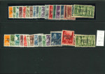 Stamp of Switzerland / Schweiz » Sammlungen 1922-1950, kleine Zusammenstellung Ämtermarken