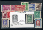 Stamp of Persia » 1941-79 Mohammed Riza Pahlavi Shah (SG 850-2097) 1942-1946, a nearly complete set of values 5 d  - 50 r.