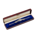 Stamp of Feldman International Auctions Bracelet Art Déco diamants