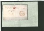 Stamp of Ireland » Pre-Stamp Postal History » Independant Post Office Period - 1784-1831 1808 (1.2) Folded entire from Hacketstown (County Carlow)