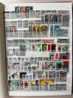 Stamp of Belgian Congo 1886-1980, in two stockbooks thousands of mint and used stamps