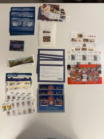 Stamp of Austria » Collections and Lots  2002-23, Los von € Nominale Briefmarken, Kleinbögen