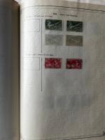 Stamp of France » Collections 1798-1940, dans une épaisse reliure électrique, intéressante