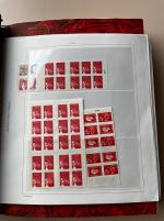 Stamp of France » Collections 1962-1985, dans une grosse reliure électrique, collection