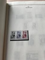 Stamp of France » Collections 1962-1985, dans une grosse reliure électrique, collection