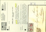 Stamp of Switzerland / Schweiz » Vorphilatelie Schweiz 1850, Not-Postschein von Menznau nach Russwil